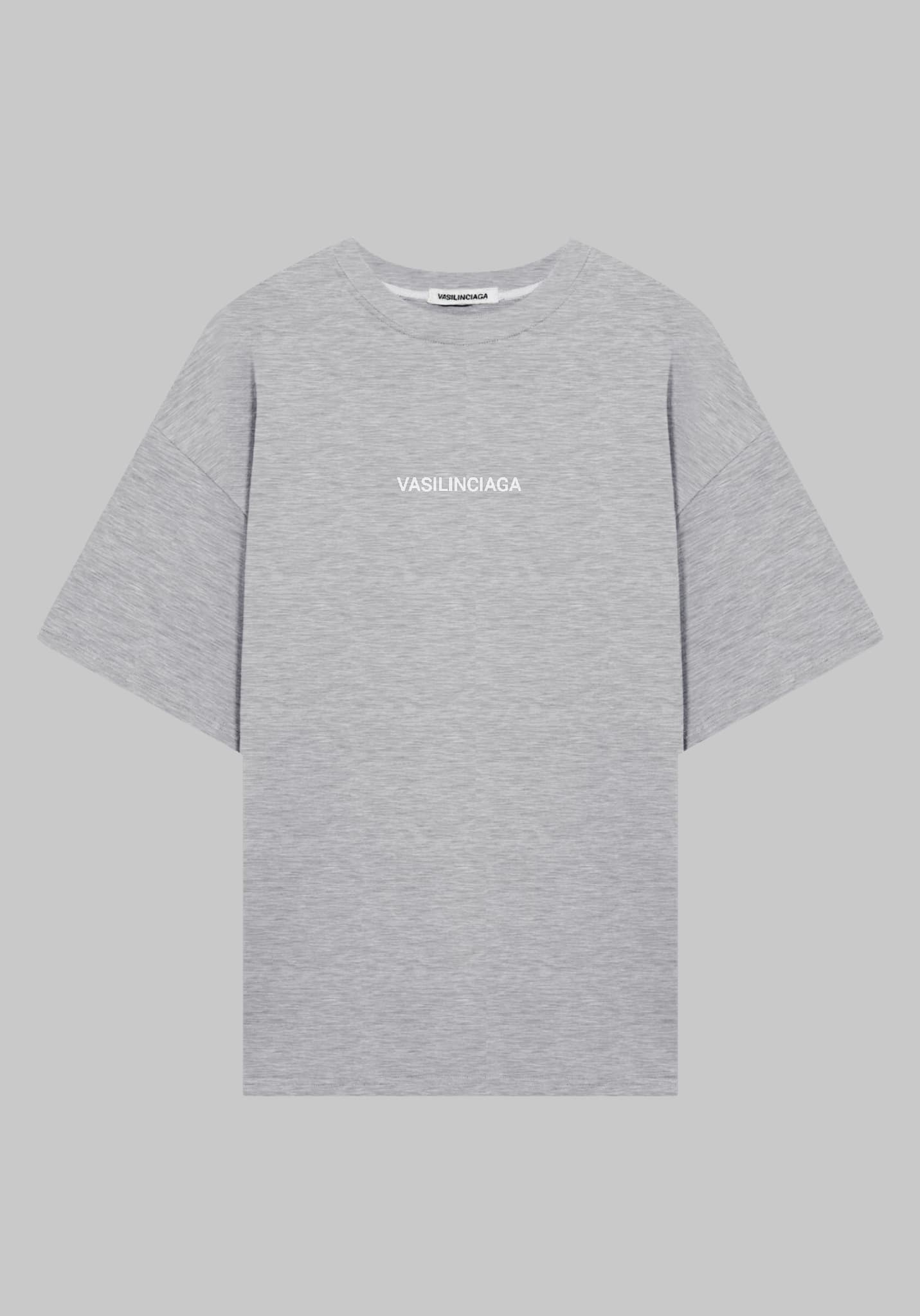Футболка "Vasilinciaga" Dark melange